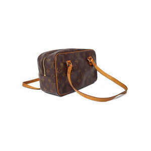 Louis Vuitton Monogram Brown Cite Shoulder Leather Bag